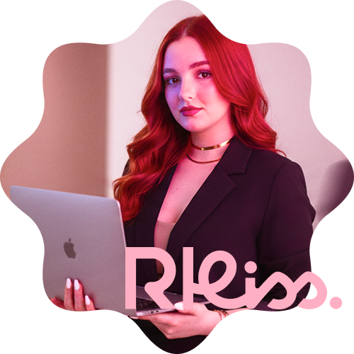 Foto e logo Raquel Kiss