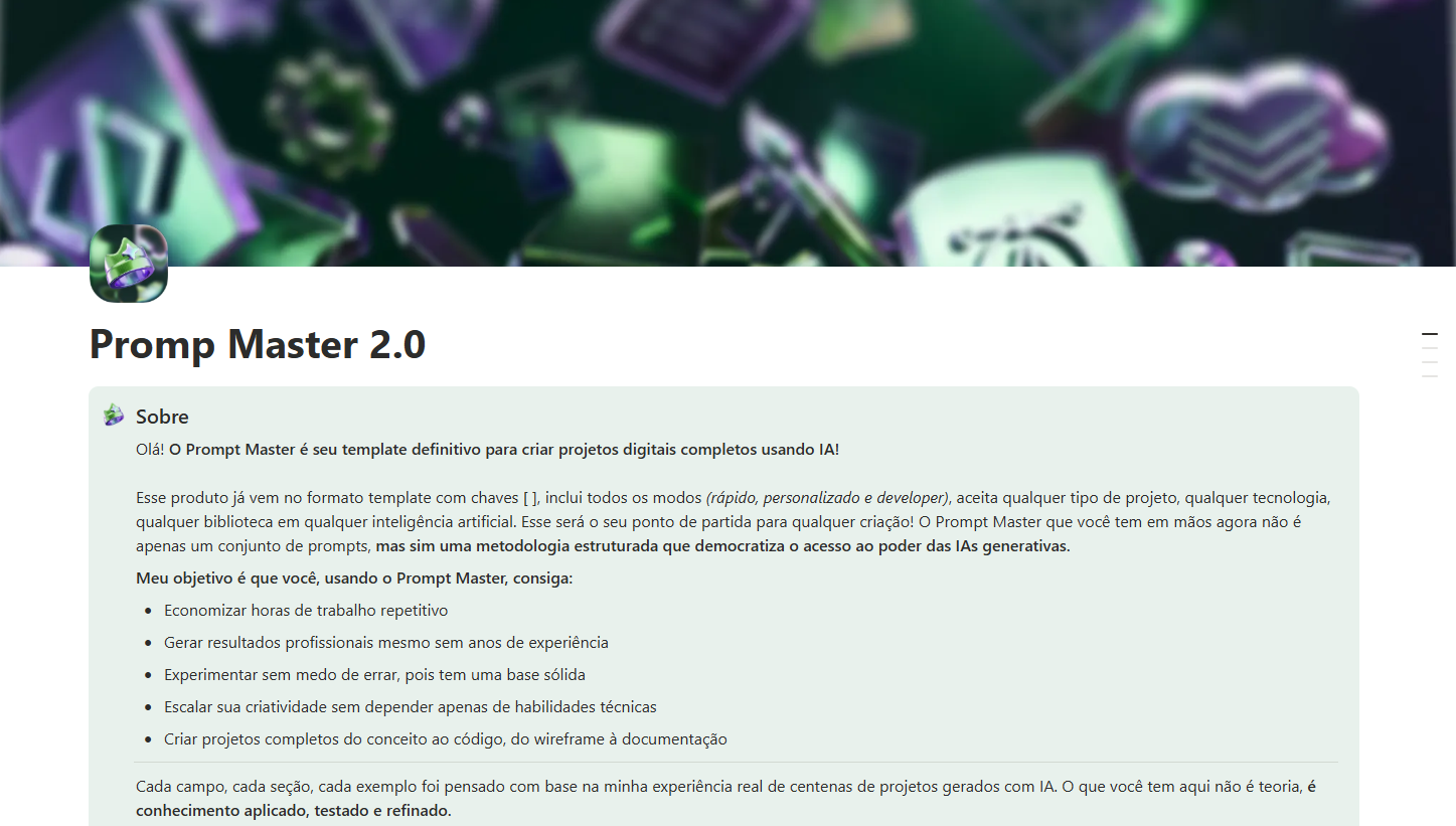 Imagem da tela do notion